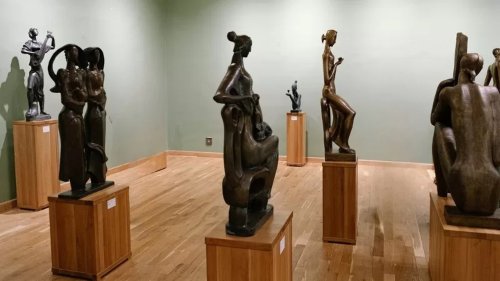 Recitativ în sonurile bronzului al lui Ion Irimescu la Muzeul Unirii din Iași