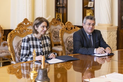Ambasadorul Greciei în vizită de prezentare la Patriarhia Română Poza 286721