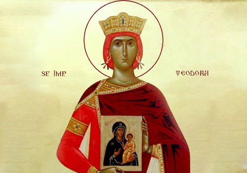 Teodora, împărăteasa sfântă a Bizanţului, care a salvat Ortodoxia