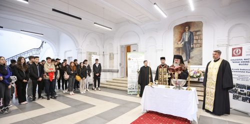 Binecuvântarea Colegiului Național „Mihai Eminescu” din Buzău