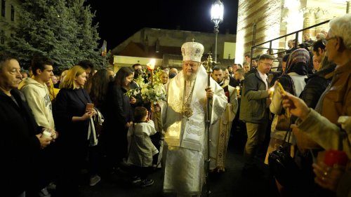 Bucuria Învierii Domnului la Catedrala Mitropolitană din Sibiu